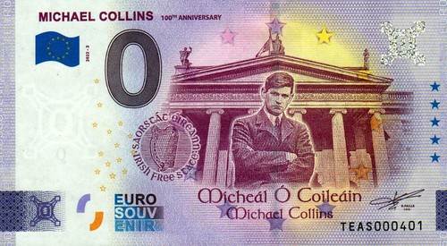 Zero euro note - note,