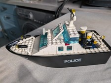 Lego police patrol boat - police,