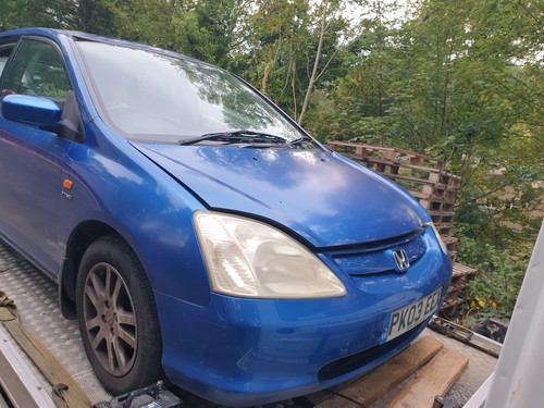 Honda civic mk7 front bumper - front,