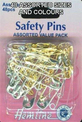 Hemline safety pin 20mm - safety, to