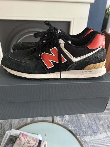 New balance 574 black - new, red
