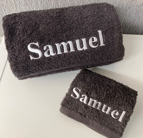 Personalised towels any name - any,