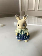 Sylvanian Families Kirsty Corntop  Spotted Rabbit Girl Vintage 1980s Collectible