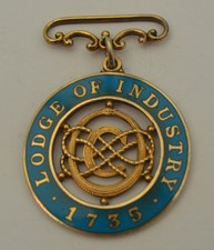Lodge of Industry 1735 Oldest