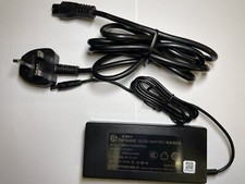 UK Replacement 24V AC-DC Adaptor Power Supply for ZEBRA model P1079903-026