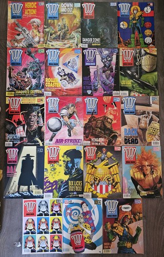 2000ad comics job lot - 2000ad, x