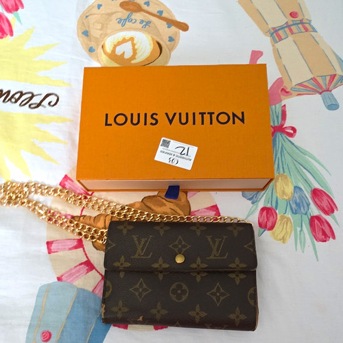 Louis vuitton leather canvas - leather,
