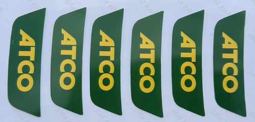 Atco lawnmower stickers uk - stickers, x6