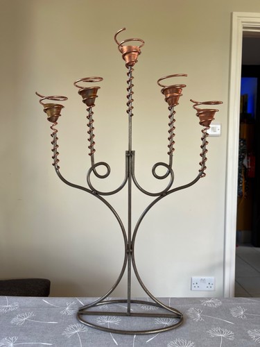 Handmade wrought iron copper