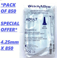 Welch Allyn KleenSpec (ADULT) Ear specula - 4.25mm (Pack Of 850) *UK SALE*
