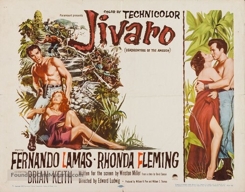 Jivaro 1954 starring fernando - jivaro,