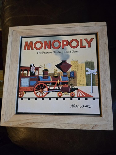 Monopoly nostalgia wooden - monopoly,