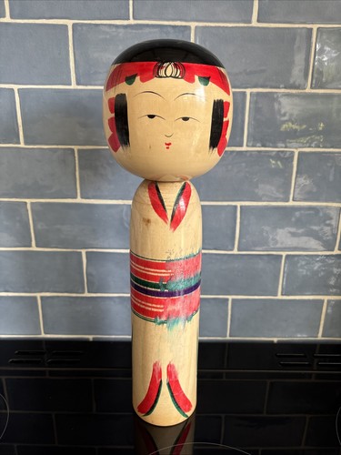 Vintage large 42cm kokeshi - vintage,