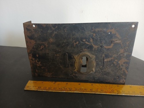Antique lock iron victorian - antique,