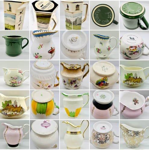 Jugs creamers various - jugs,