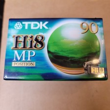 TDK Hi8 90 Minute NEW SEALED