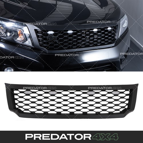 Black front bumper - black, light