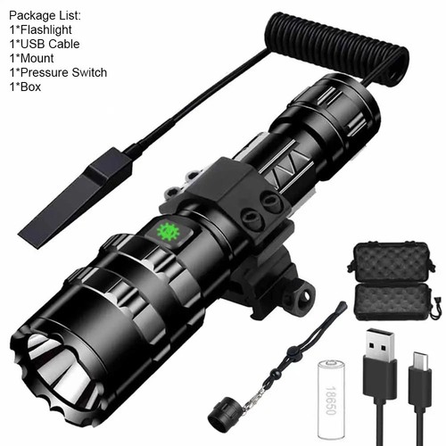 Led flashlight picatinny rail - led,