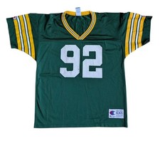 Champion Vintage Green Bay Packers Jersey NFL #92 Reggie White YXL Adult Small