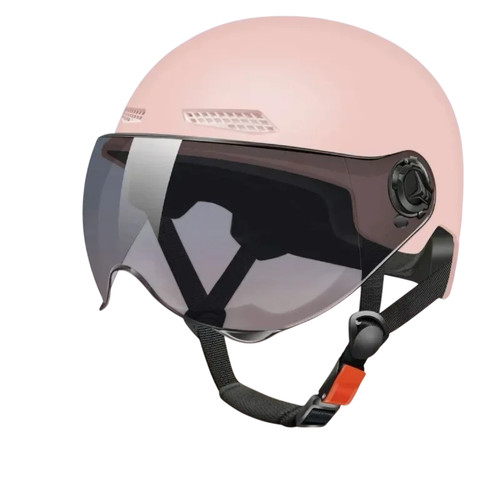 Cycling helmet with goggles - cycling,