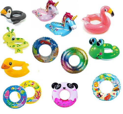 Kids inflatable swim ring - kids,