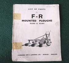 Vintage Ransomes F - R