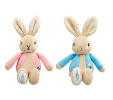 Peter Rabbit Flopsy Bunny Bean Rattle Beatrix Potter Newborn Baby Boy Girl Gift