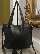 Fossil Preston Black Leather