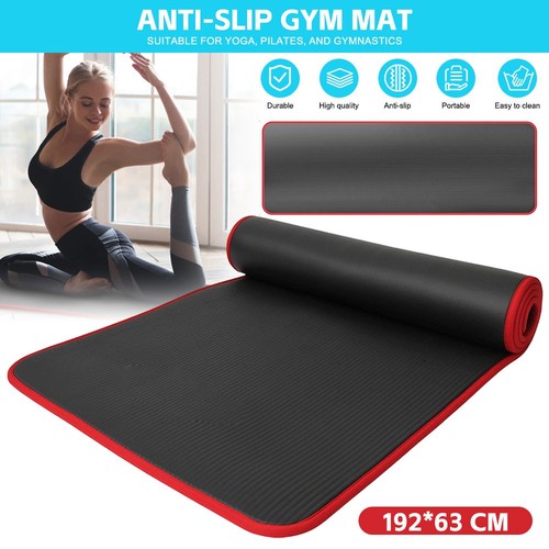 Extra thick yoga mat gym - thick,
