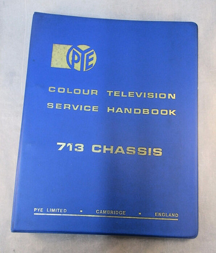 Pye colour television chassis - colour,