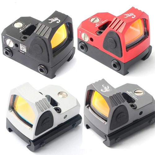 Tactical mini rmr red dot - red,