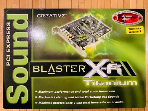 Creative sound blaster - sound,