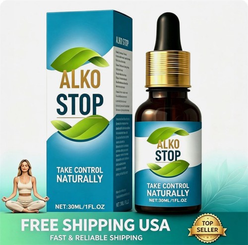 Alko stop drops - natural, herbal