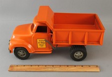 Vintage 1956 TONKA Pressed Steel State Hi-Way Dept Dumptruck Truck Toy, NR