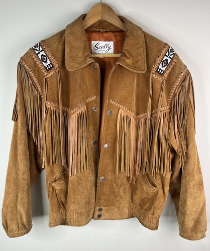 Vintage scully leather brown - leather,