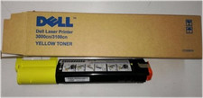 GENUINE BOXED DELL 3000CN 3010CN CT200574 P6731 YELLOW TONER PRINTER CARTRIDGE