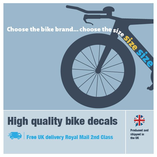 Orbea bike decal - , 325-550mm