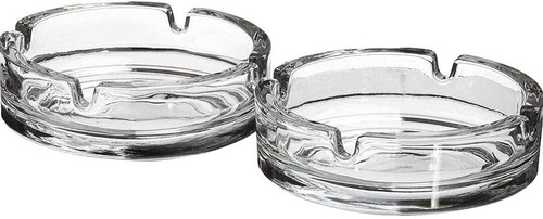 Glass ashtray cigarette - 2,