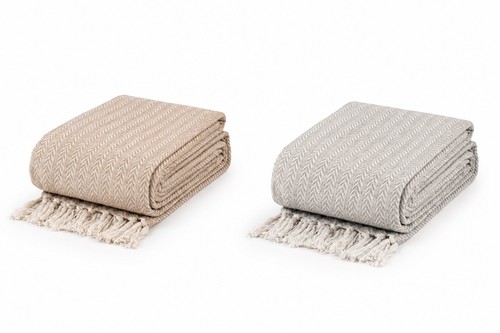 Cotton woven throws for sofa - cotton,