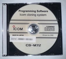 ICOM CS-M72 PROGRAMMING