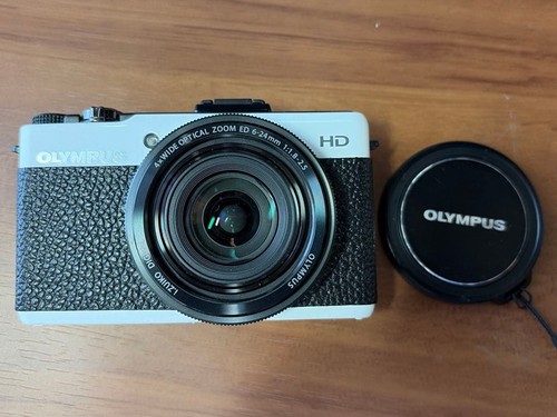 Olympus white compact - olympus, xz-1
