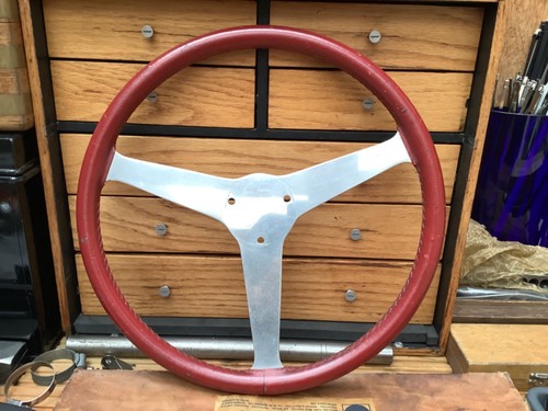 Vintage lotus steering wheel - vintage,