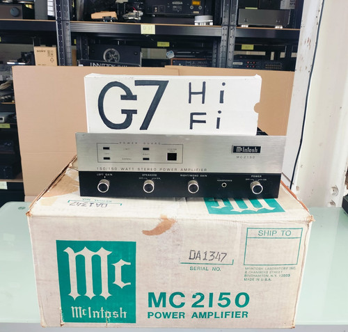 Mcintosh mc2150 power - mcintosh,