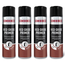 4 x Simoniz Red Oxide Primer