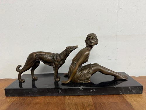 Art deco bronze - art, &