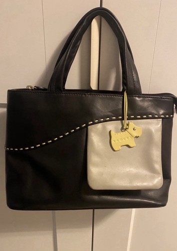 Black leather radley - bag, in