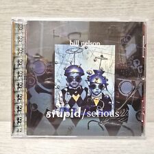 Bill Nelson - STUPID /SERIOUS CD 2023 Scarce Limited Edition Sonoluxe Very Good 