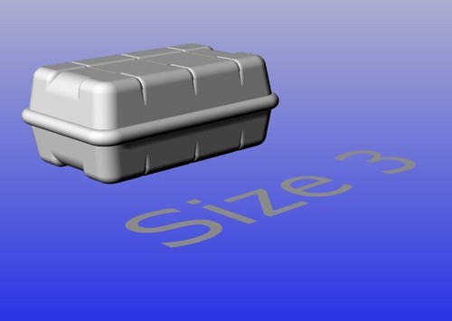 Model boat fitting liferaft - model,