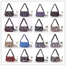 Ladies light weight Multi Pocket Nylon Cross Body Day Shopping Messenger Bag NEW