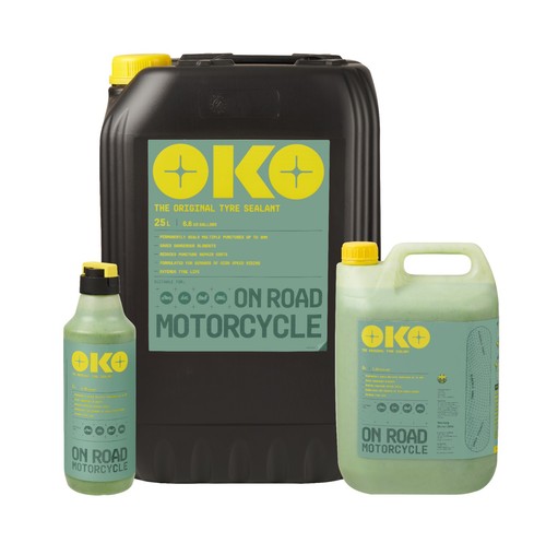 Oko road motorcycle tyre - on,
